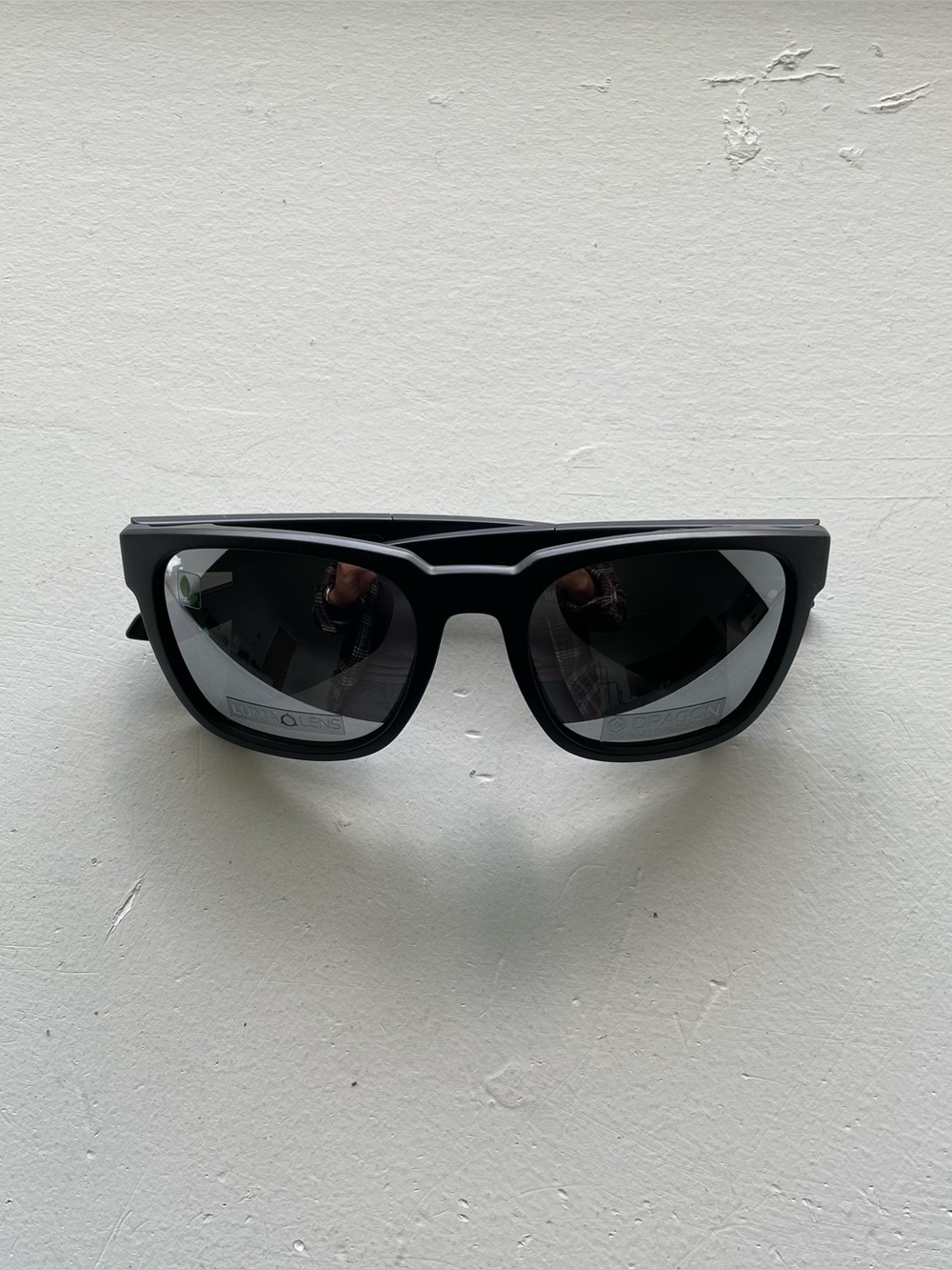 Dragon Excursion X Sunglasses / Matte Black / Leather Side Shields